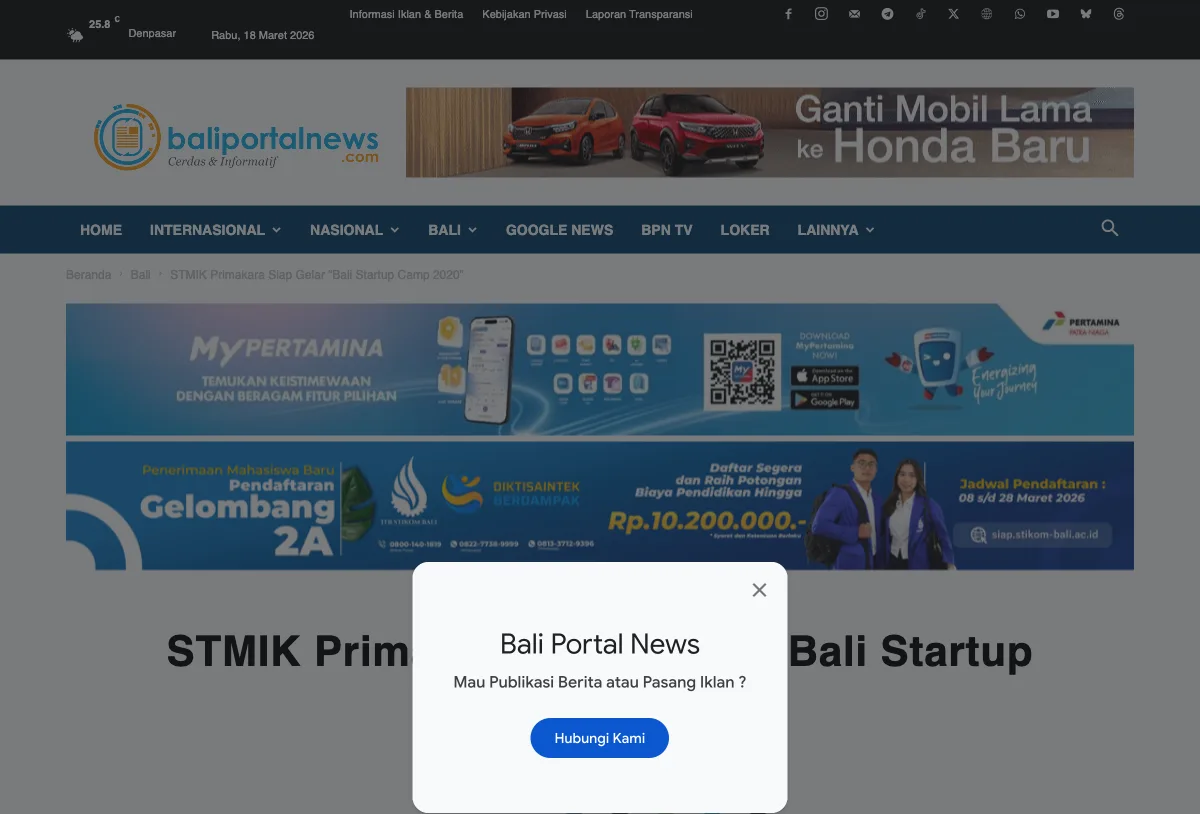 Bali Startup Camp 2020