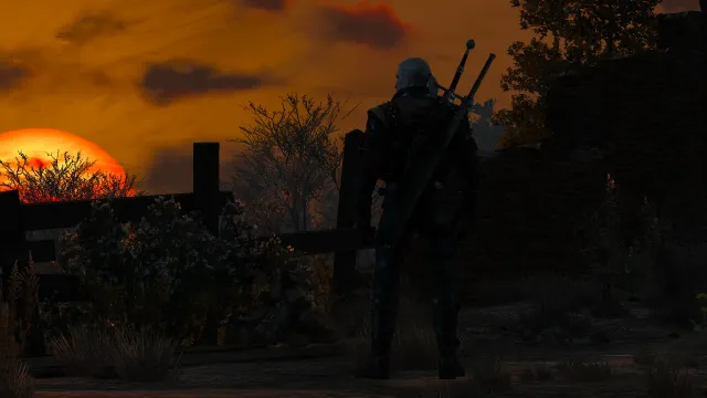 Geralt at Sunset