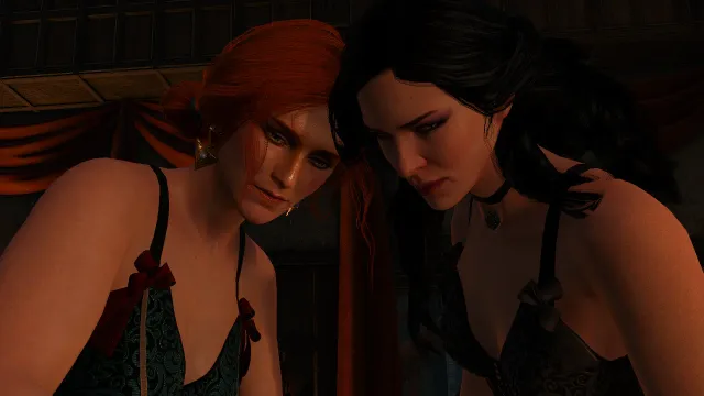 Triss and Yennefer